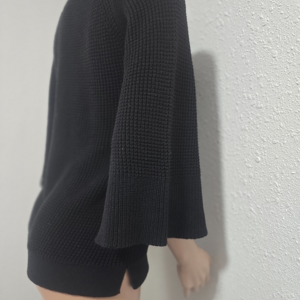 H by Halston Black Cowl Neck Sweater - Picture 6 of 12